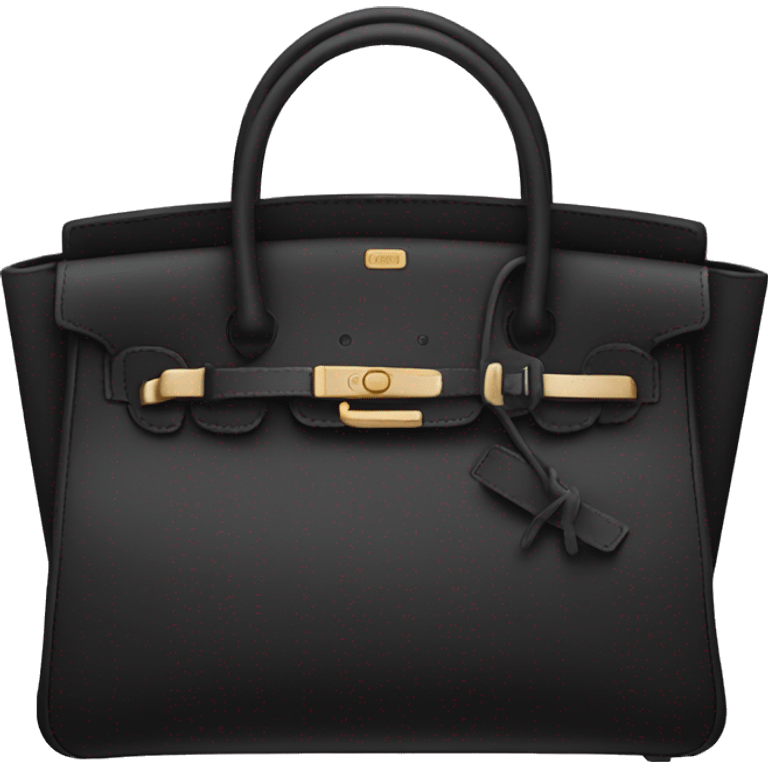 Black birkin emoji