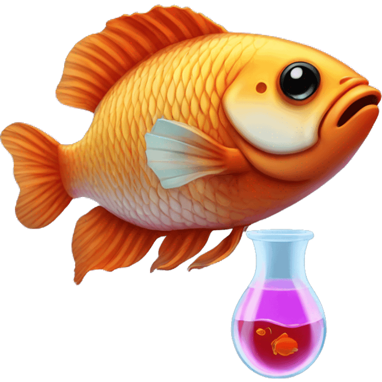 scientist beta fish emoji