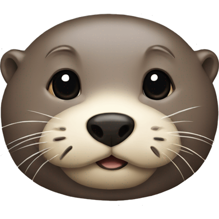 otter chilling emoji