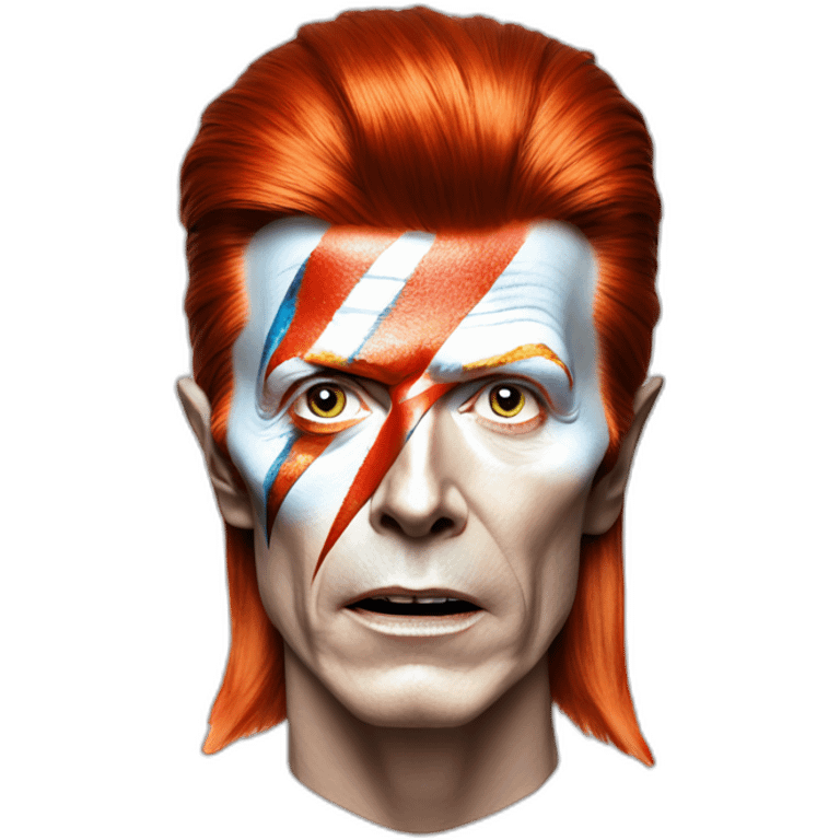 david bowie aladdin sane emoji