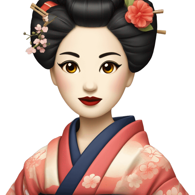 traditional Geisha emoji