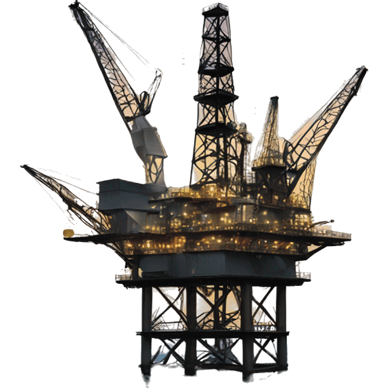 Oil rig  emoji