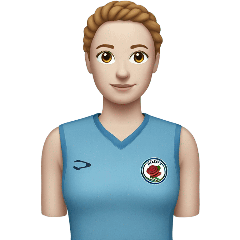 rose lavelle in light blue jersey emoji