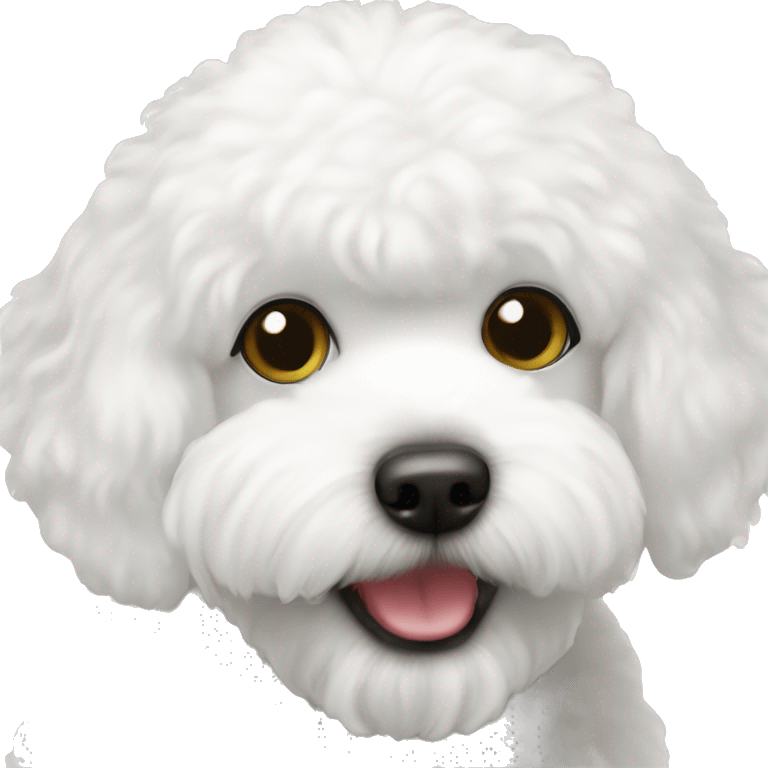 bichon frise heart emoji