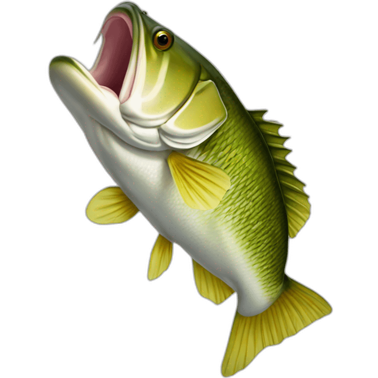 large mouth bass emoji