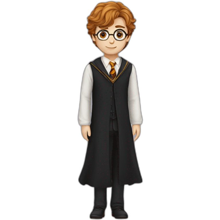 Harry Potter in dress emoji