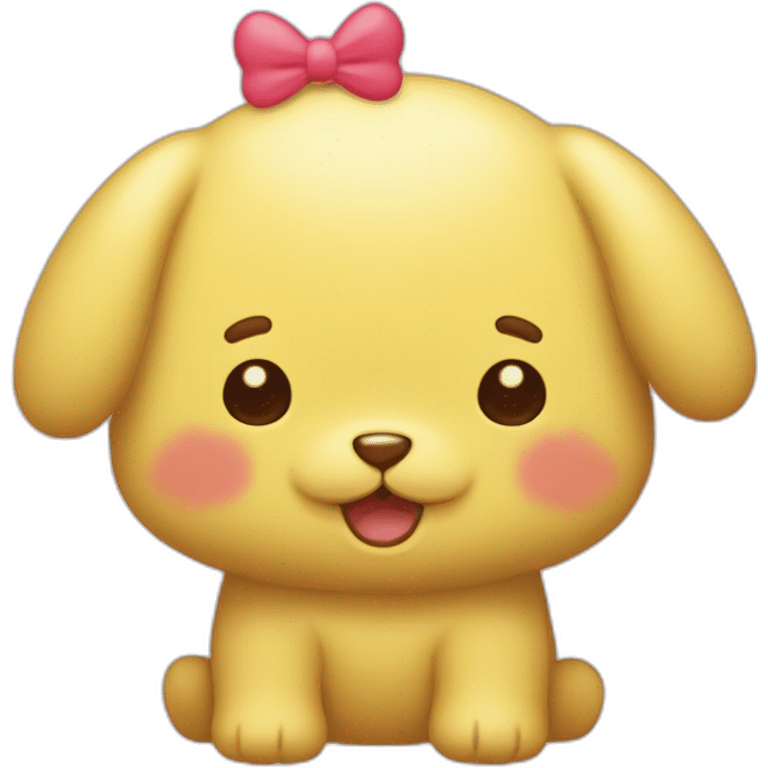 pompompurin from hello kitty  emoji