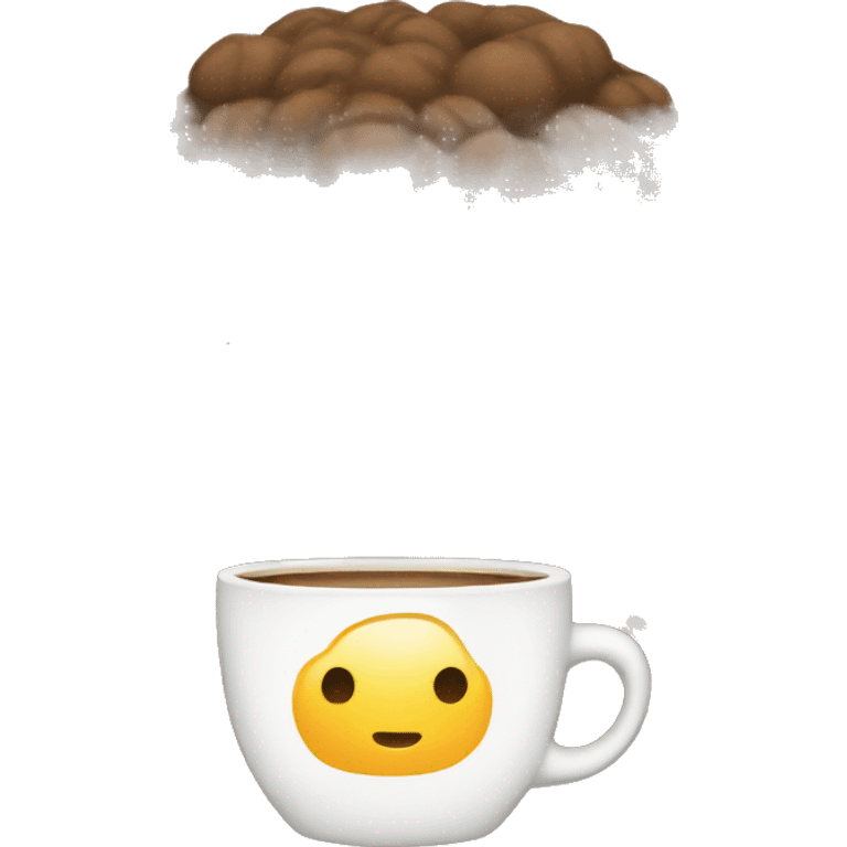 Cozy coffee emoji