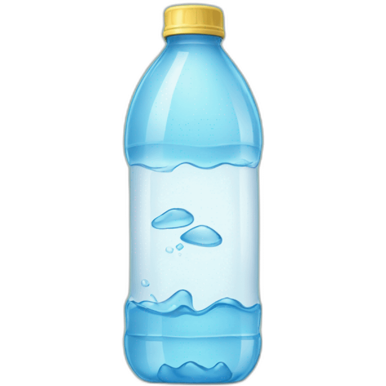 Bottle of water emoji