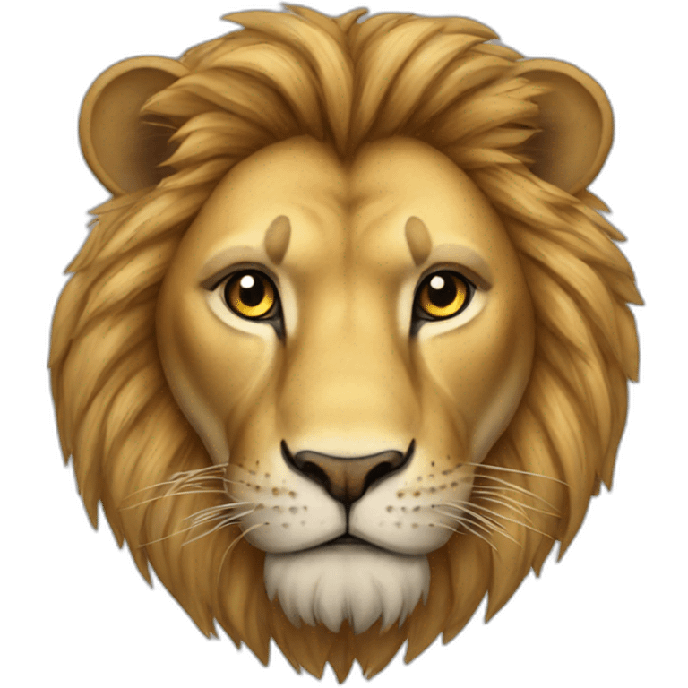 Lion sur tigre emoji