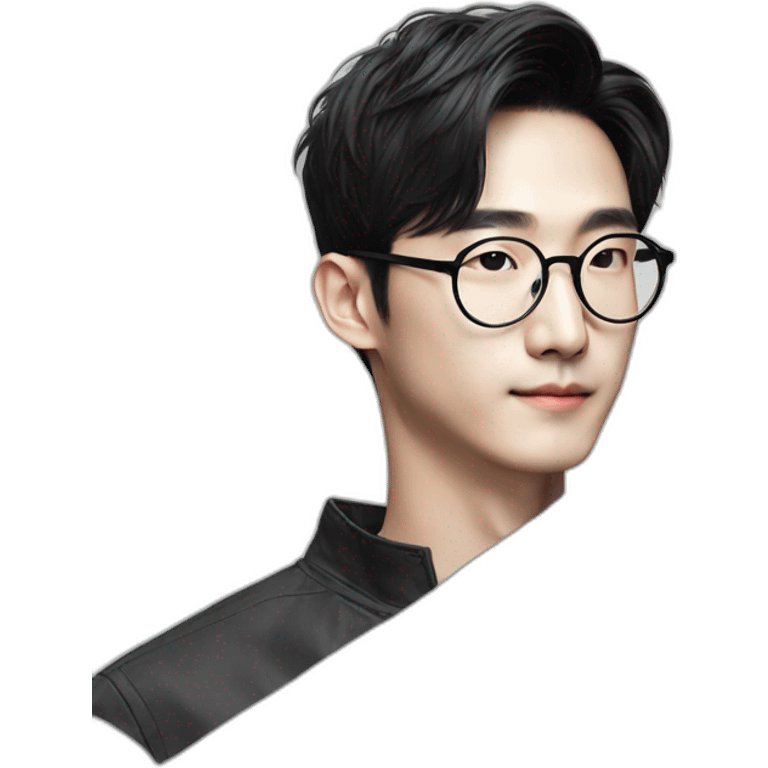 jeon wonwoo with specs emoji