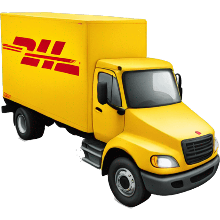 DHL truck emoji