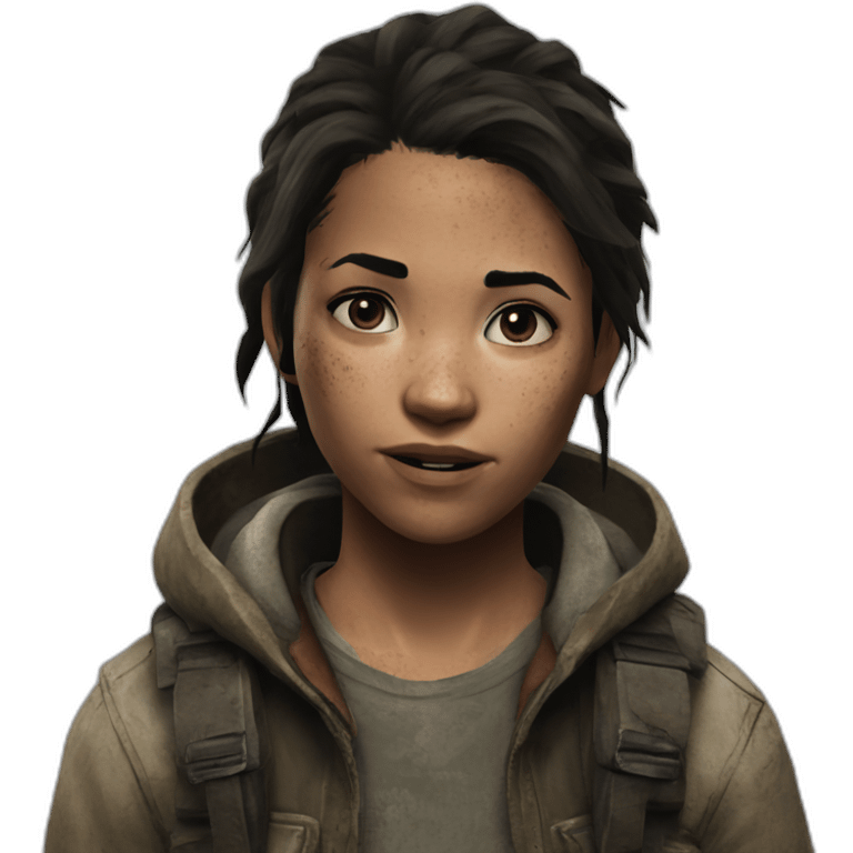 Elli from The Last Of Us emoji