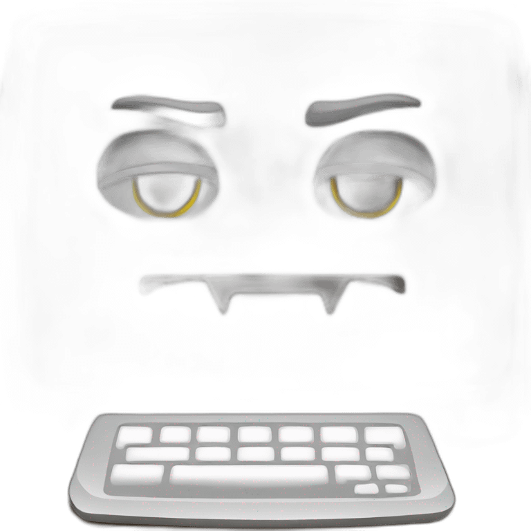 evil computer emoji