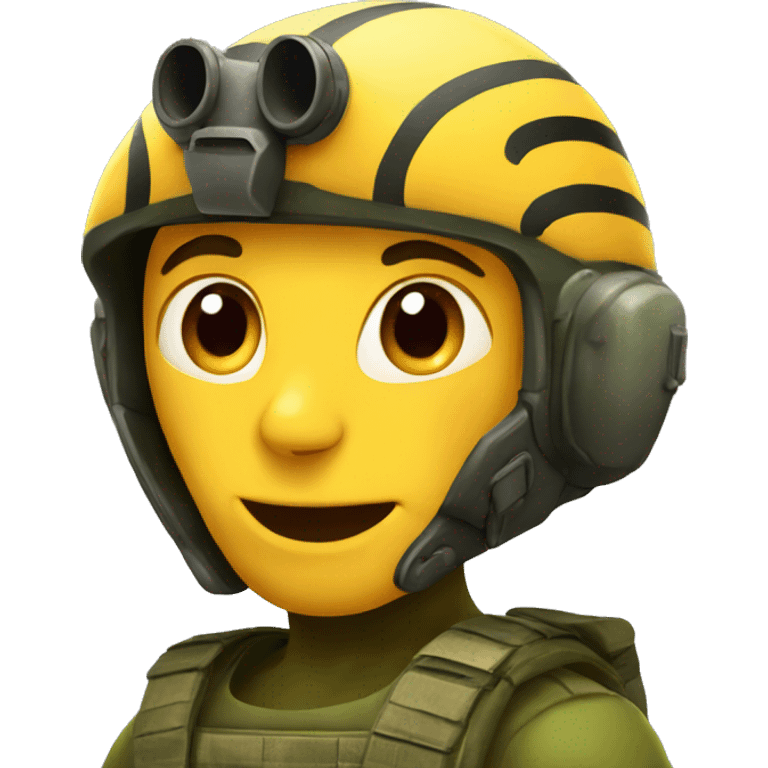 military bee emoji