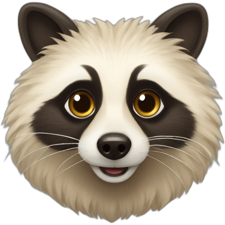 Raccoon dog emoji