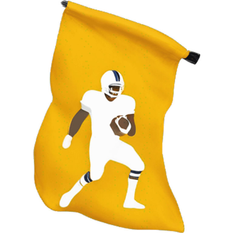 NFL penalty flag emoji