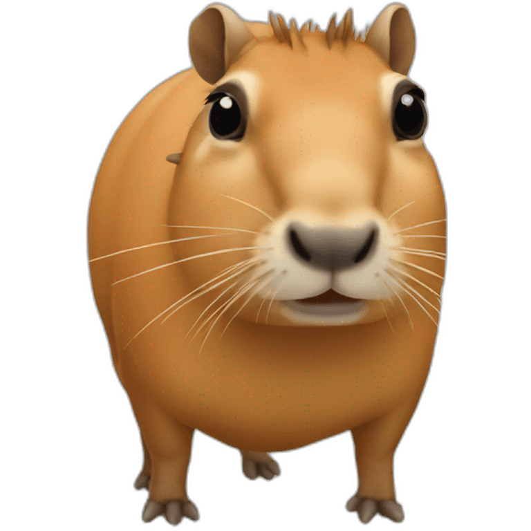 Capivara voadora emoji