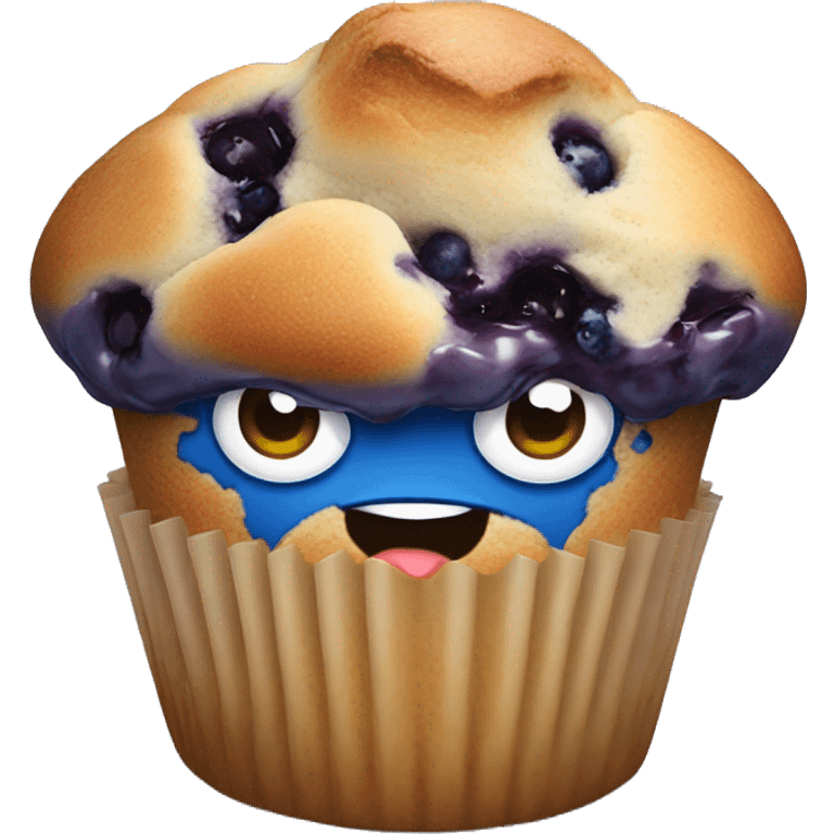 blueberry muffin emoji