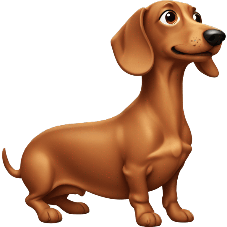 Wiener dog emoji