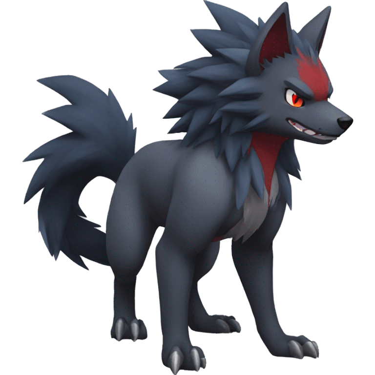 Zoroark full body emoji