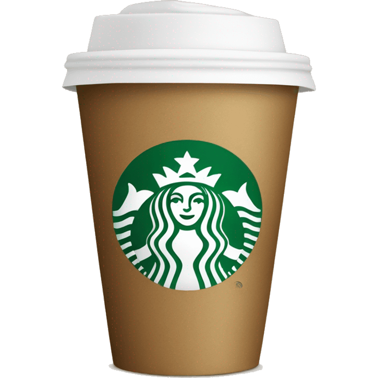 Starbucks cup emoji