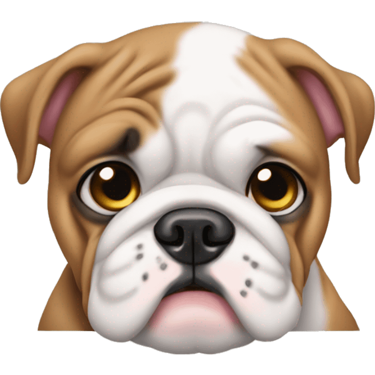 English bulldog puppy emoji