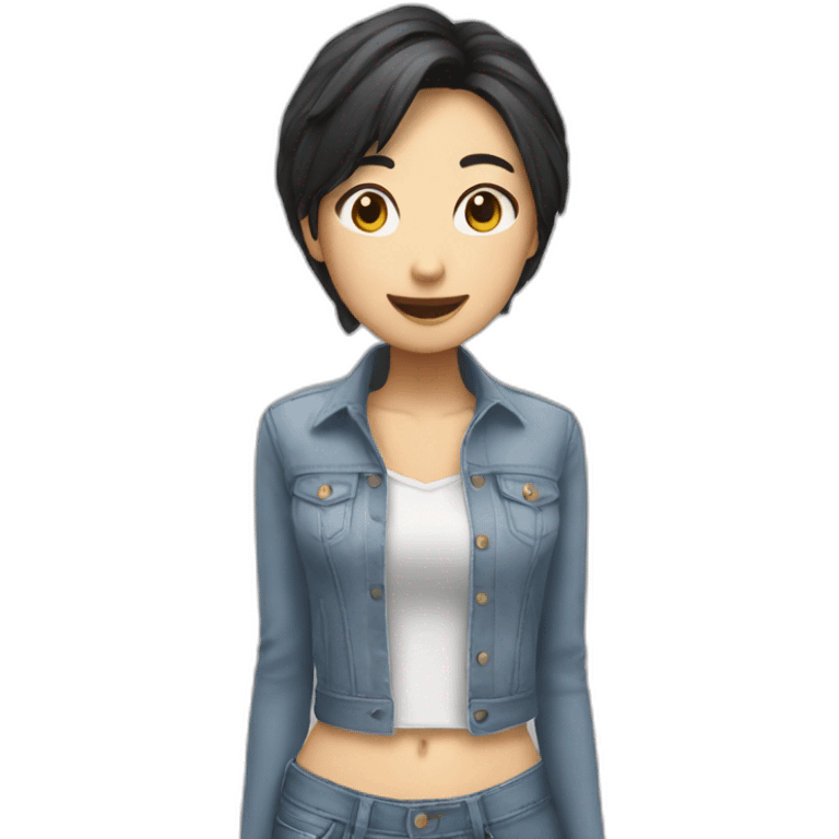 Minji newjeans member emoji