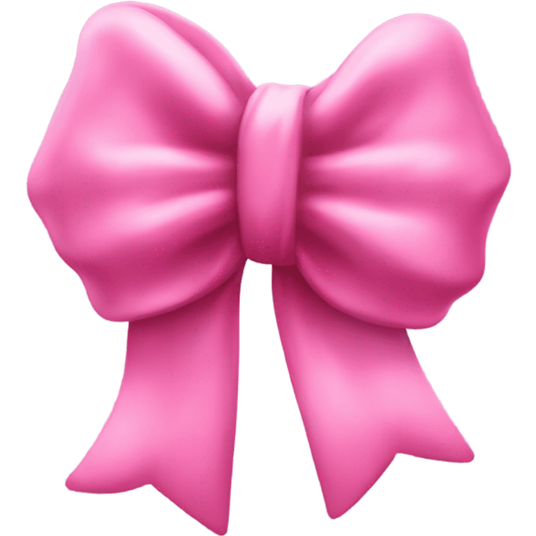 A pretty pink bow that’s very croquette ￼ emoji