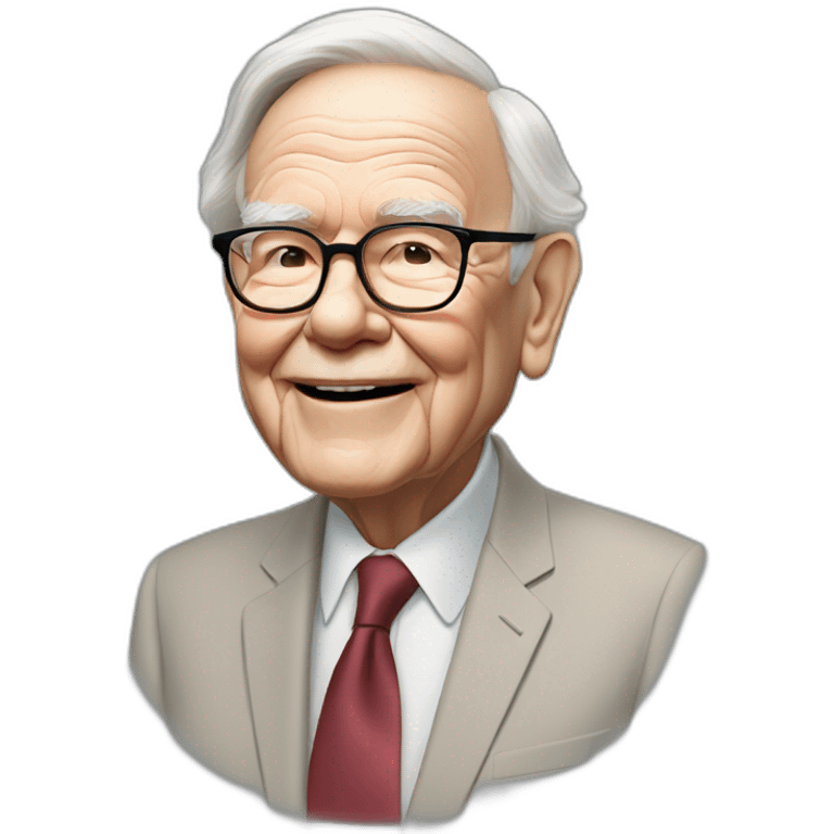 Warren Buffett at 91 yo emoji