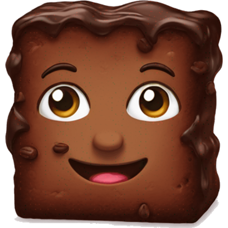 brownie emoji