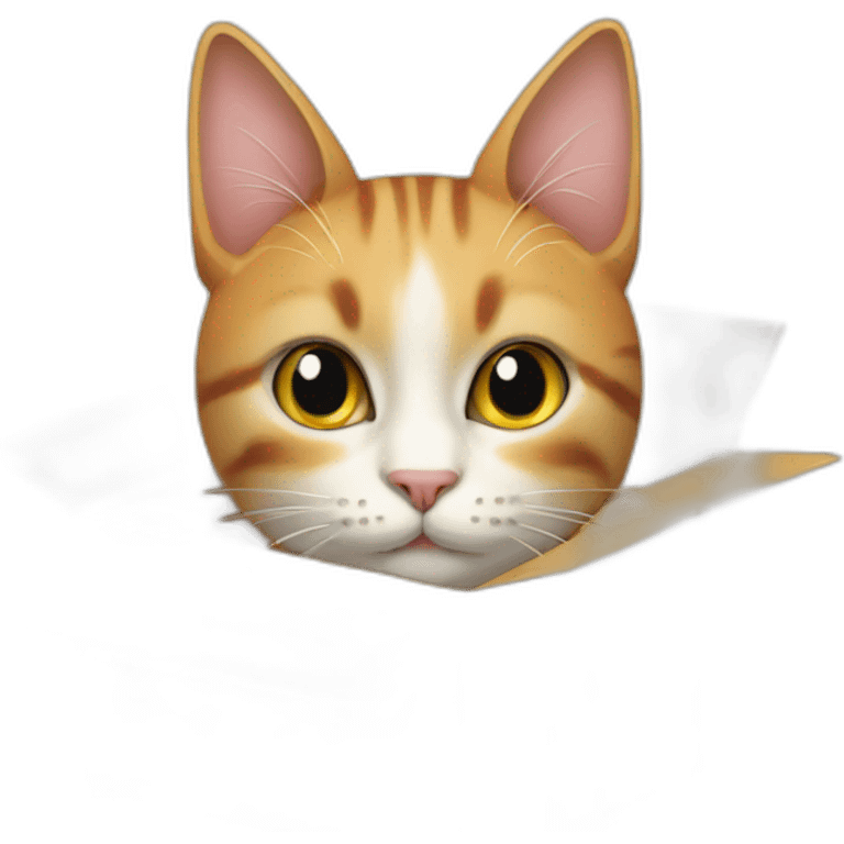 cat from gift box emoji