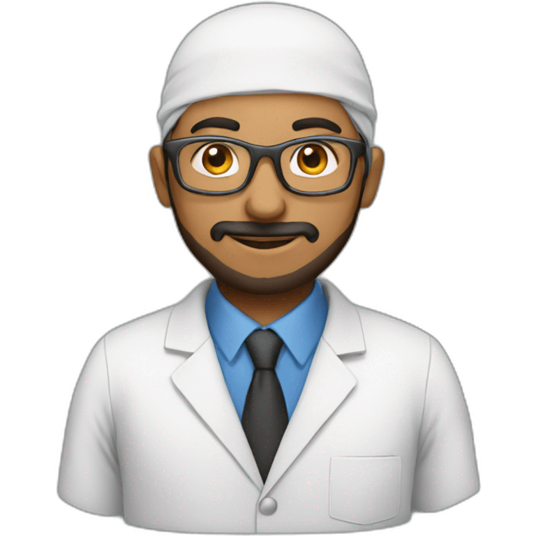 male muslim technologist emoji