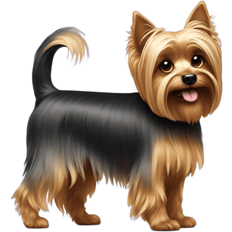 Yorkshire Terrier with a Tail emoji