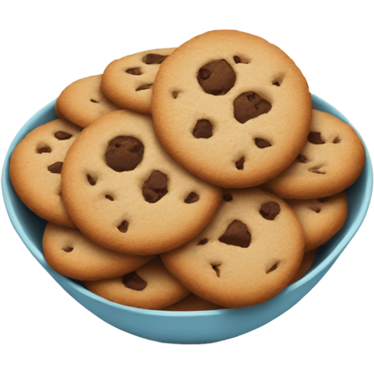 bowl of cookies emoji