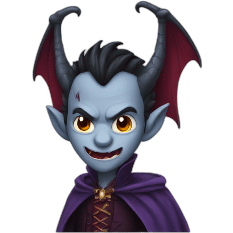 Dragon vampire emoji