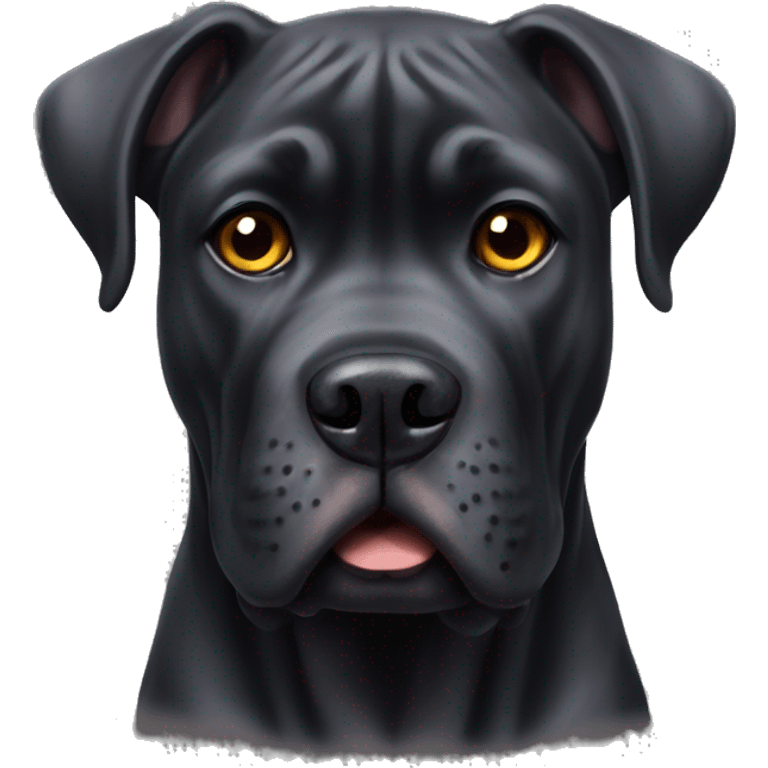 black cane corso emoji