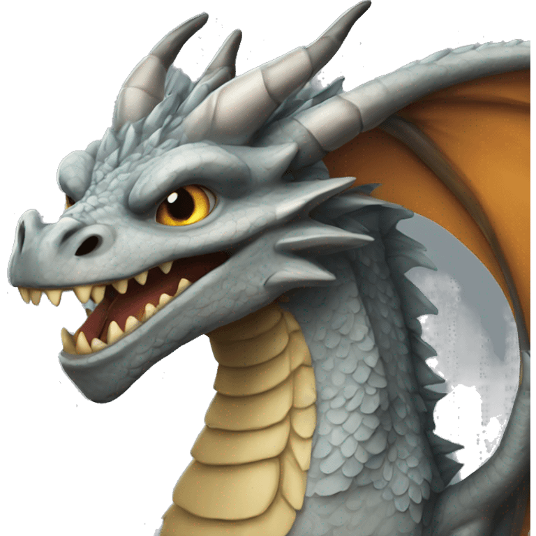 Dragon Silverwing emoji