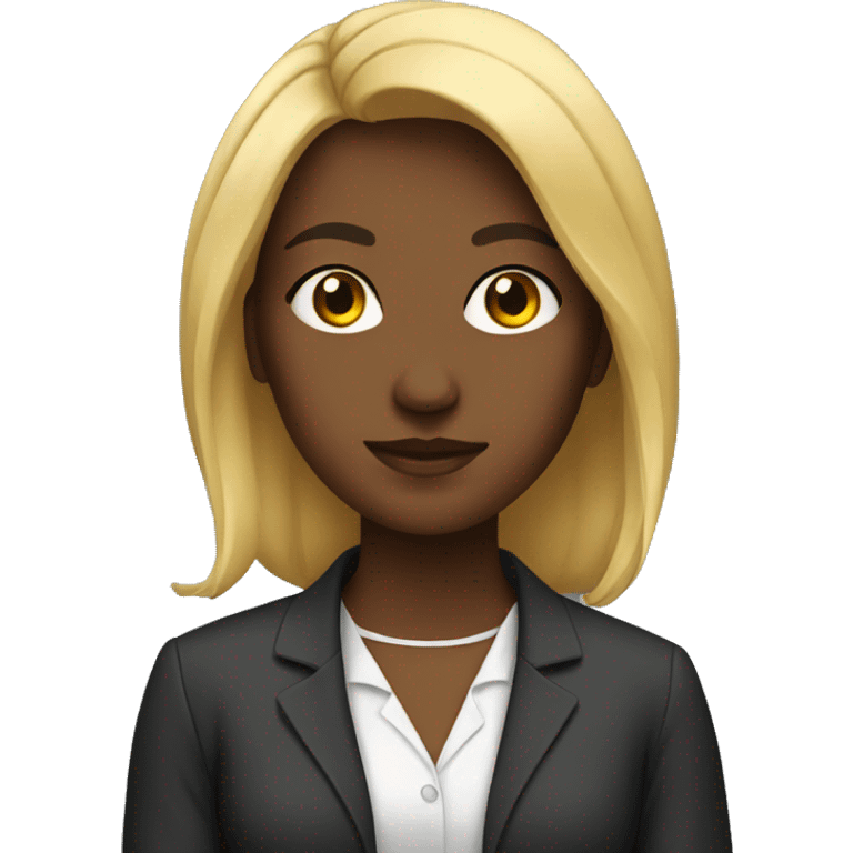 Political science girl emoji