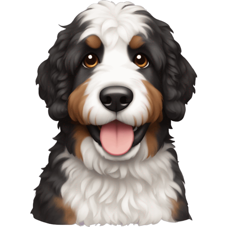 Bernedoodle emoji