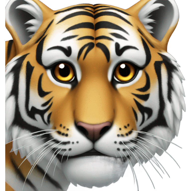 Cold tiger emoji