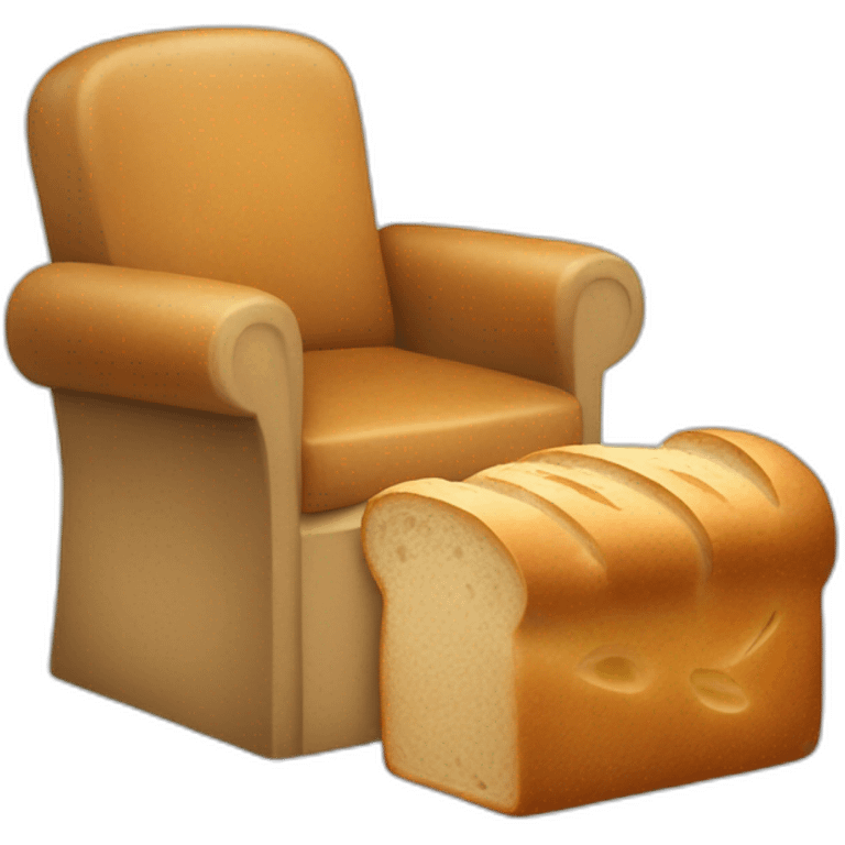 bread in invalid chair emoji