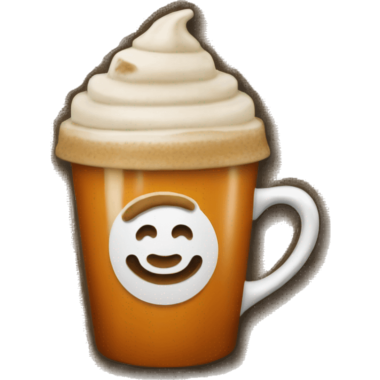 pumpkin spice latte emoji