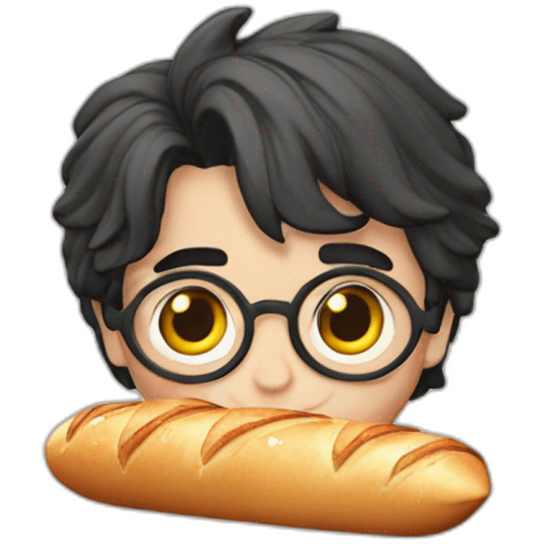 Harry-Potter-with-baguette emoji