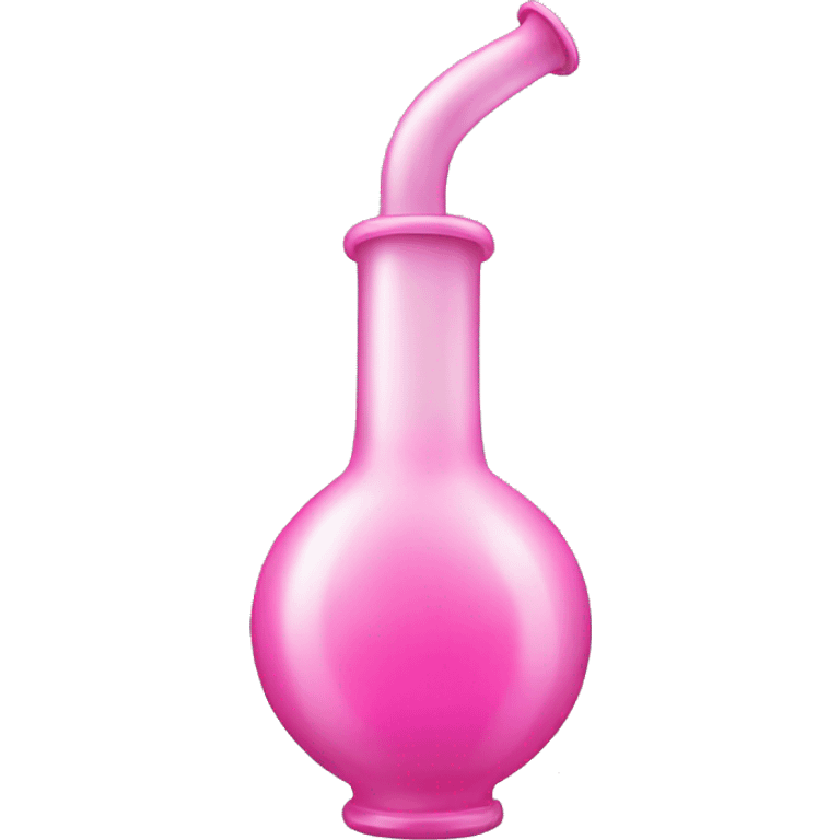 Pink bong emoji