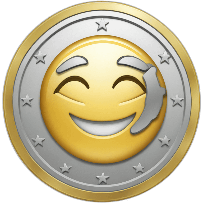 coin euro emoji