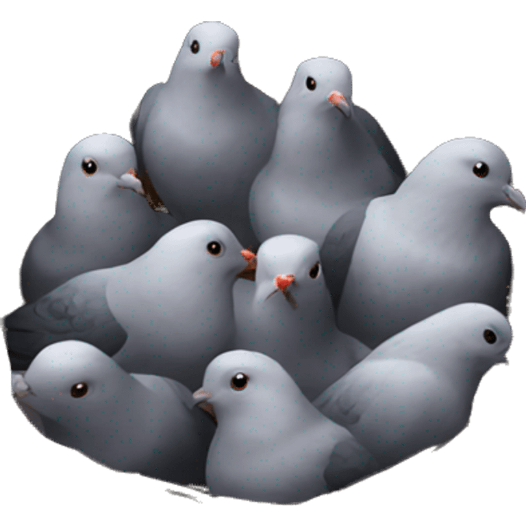 pigeon nest emoji