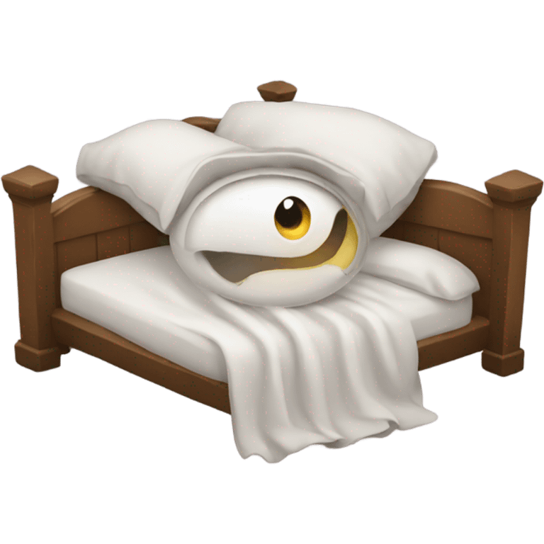 
one-eyed bed emoji