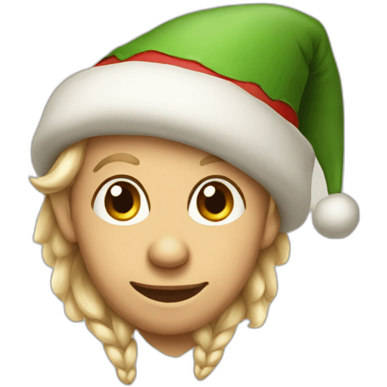 christmas elf emoji