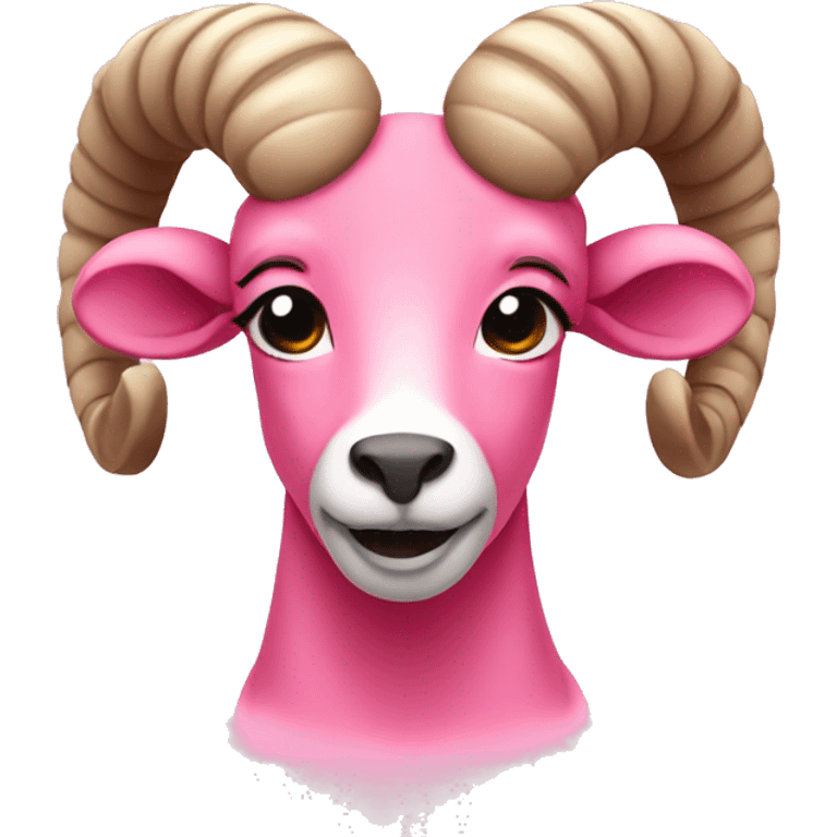 Pink aries zodiac sign emoji